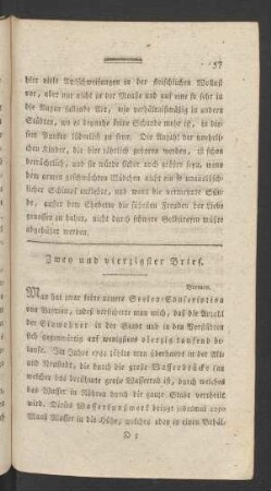 Zwey und vierzigster Brief