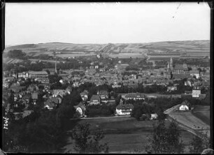 Heilbad Heiligenstadt. Blick von Süden auf die Stadt