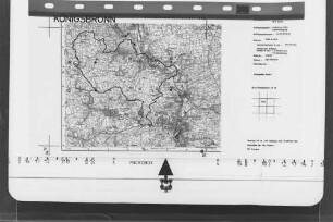 Königsbronn (Forstbezirksnr. 177): Bildflugnr. 345 Flugstreifen 10-13, Los 10/90 Sturmbefliegung, Bildflugcode 177345018, Maßstab 1:18000