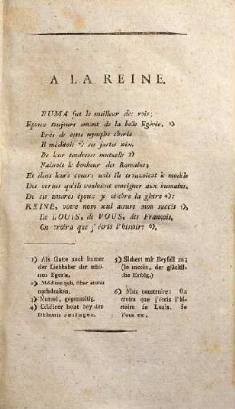 Numa Pompilius : second Roi de Rome, 1