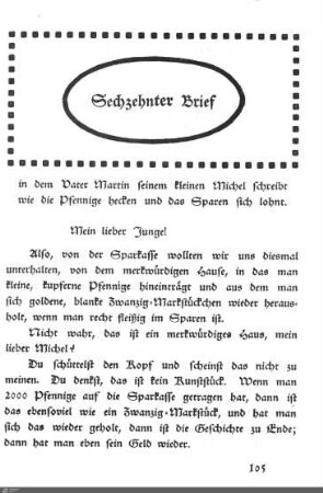 Sechzehnter Brief