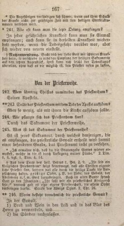 Von der Priesterweihe.