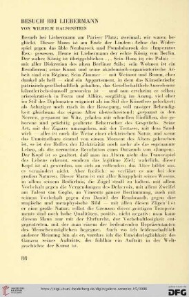 Besuch bei Liebermann