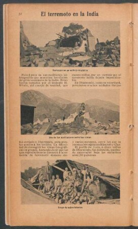 El terremoto en la India