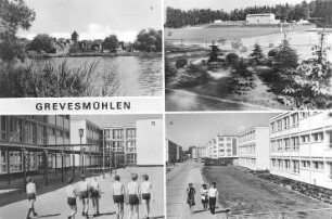 Grevesmühlen. Ortsansichten, Ansichtskarte