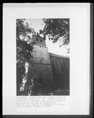 Stadtkirche / Sankt Marien — Kirchturm
