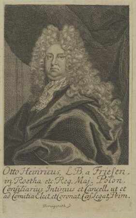 Bildnis des Otto Henricus von Friesen