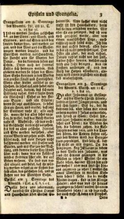 Episteln und Evangelia