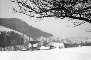 Föhrental: Hof im Föhrental; im Schnee