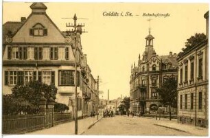 Colditz. Bahnhofstraße