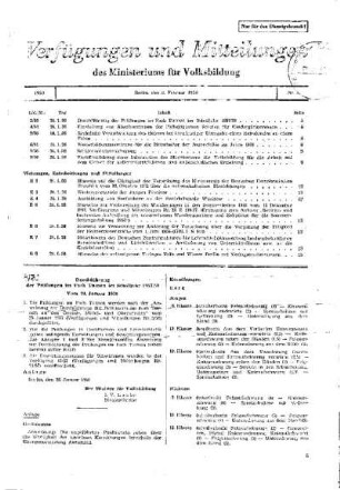 Durchführung der Prüfungen im Fach Turnen im Schuljahr 1957/58 : 3/58 Vom 24. Januar 1958