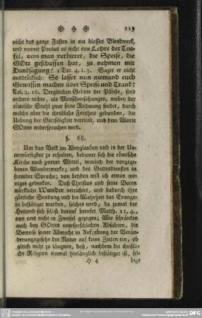 §. 68. Von den vorgegebenen Wundern