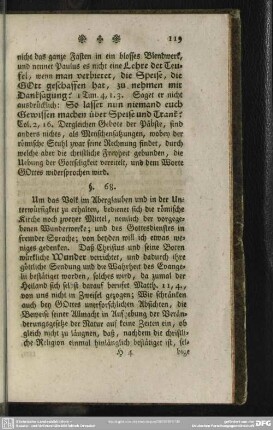§. 68. Von den vorgegebenen Wundern