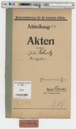 Schulz, Gerda, geb. 18.7.1902, perf. Stenotypistin