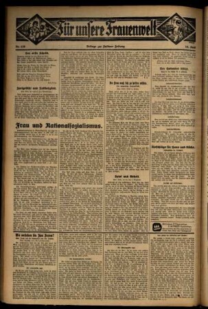 Zweite Ausgabe vom Donnerstag, den 18. Juni 1931.