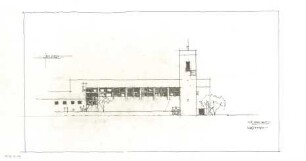 Gsaenger, Gustav; München - Neuhausen; Ev. Kirche - Variante (Ansicht)