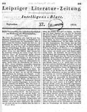 1833-09 : 37. Stück