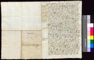 Symon Strenger und Hans Teschner schwören den Städten Bautzen und Jüterbog Urfehde.