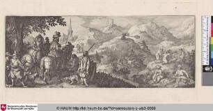 [Hasenjagd; Rabbit-shooting]
