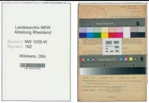 Entnazifizierung Otto Wilckens , geb. 18.07.1886 (Landesoberinspektor)