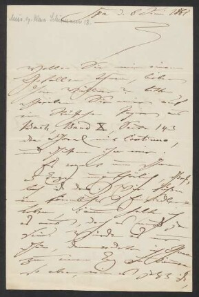 Brief an Franz Wüllner : 06.06.1861