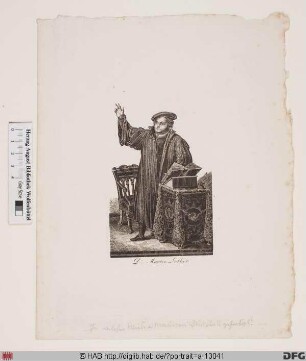 Bildnis Martin Luther