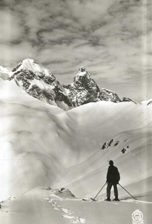 Allgäuer Alpen. Mädelegabel (2645 m) und Trettachspitze (2595 m)