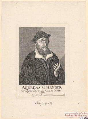 Andreas Osiander, Prediger bei St. Lorenz