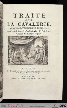 Text: Traité sur la Cavalerie