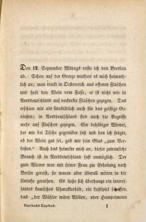 Tagebuch aus Wien : von Latour bis auf Windischgrätz ; (September bis November 1848)