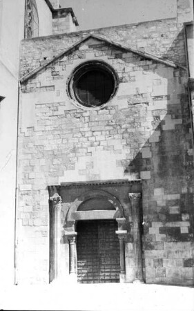 Aix-en-Provence, Baptisterium an der Kathedrale St. Sauveur