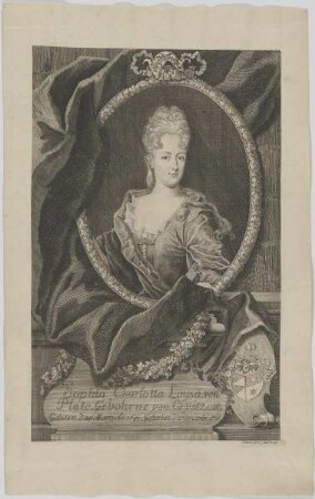 Bildnis der Sophia Charlotta Loysa von Plato