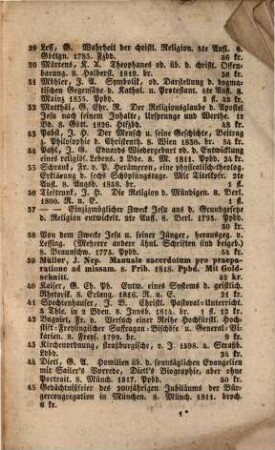 Bücher-Anzeige vom Antiquar Joh. Nep. Peischer in München. 75. 1839, Apr.