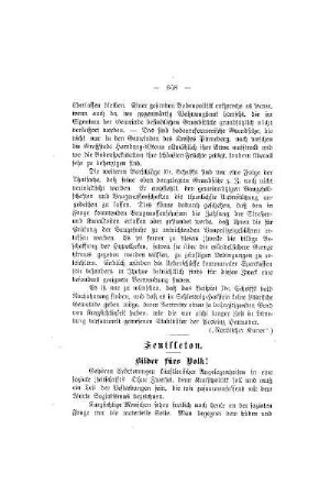 Feuilleton : Bilder fürs Volk!