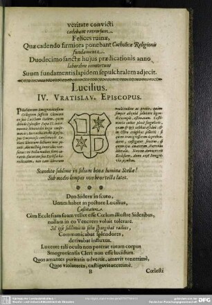 Lucilius. IV. Vratislav. Episcopus