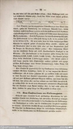 VIII. Neue Constructionen von Elektromagneten