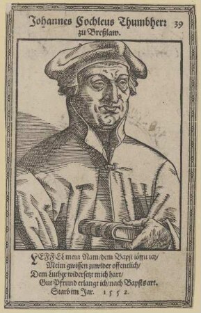 Bildnis des Johannes Cochleus