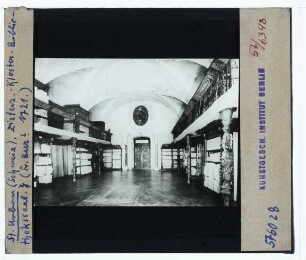 Pfaffnau, Kloster St. Urban : Innenansicht, Bibliothek