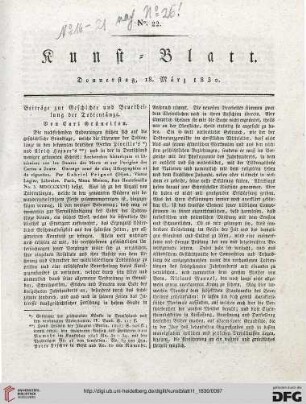 Nr. 22-26 (18. März - 1. April 1830)