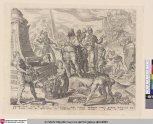 [Joschija lässt den Altar zu Beth-El und die Knochen in den Gräbern verbrennen]