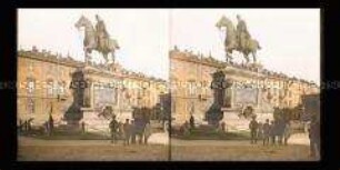 Reiterdenkmal des Generals Alfonso Ferrero Della Marmora