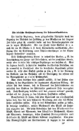 Die dänische Prüfungsordnung für Lehramtskandidaten