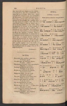 La vida. : [Poesía]