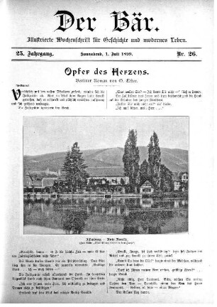 1.Juli 1899 Nr, 26