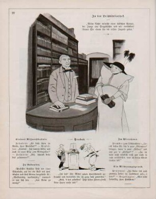 "In der Leihbibliothek" "Probat"