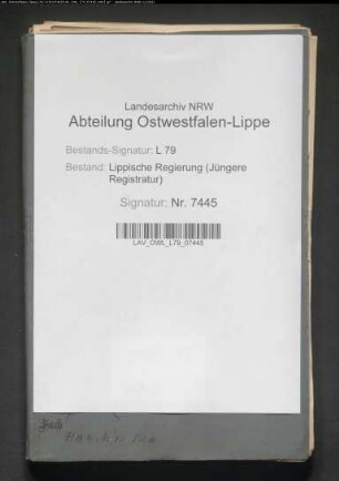 Verlegung der Landeschaussee Rickbruch - Rinteln in das Extertal - Band 3. (Rickbruch - Krankenhagen)