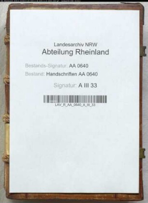 Kleve: Geschäftsregister Herzog Johanns III. von Jülich-Kleve (Bd. XXVII)