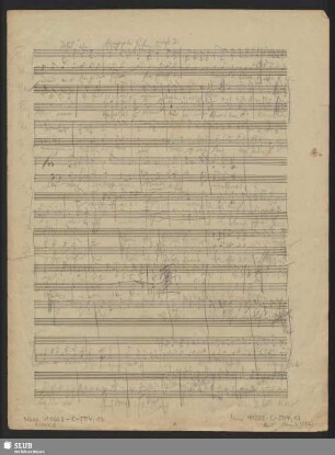 Passionsmusik nach dem Lukasevangelium - Mus.11302-C-504,13 : Sketches : Coro (2) : RMWV 9