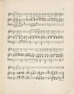 3 Lieder : für eine Singstimme und Klavierbegleitung ; Op. 3