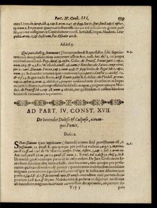 Const. XVII.